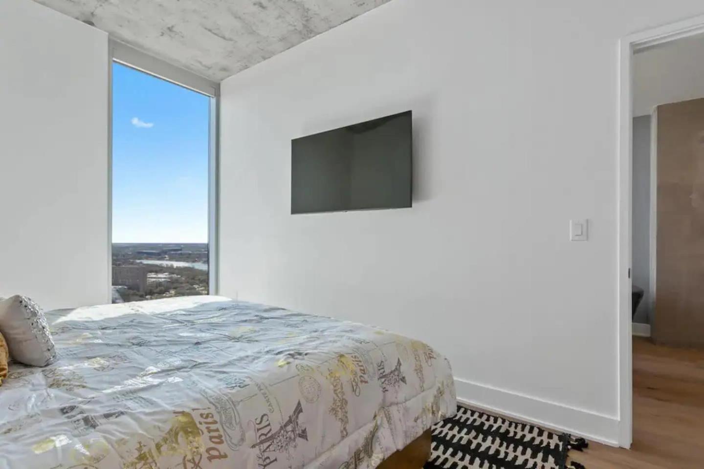 Modern 1Br Condo On Rainey St With Pool And Views Austin Luaran gambar