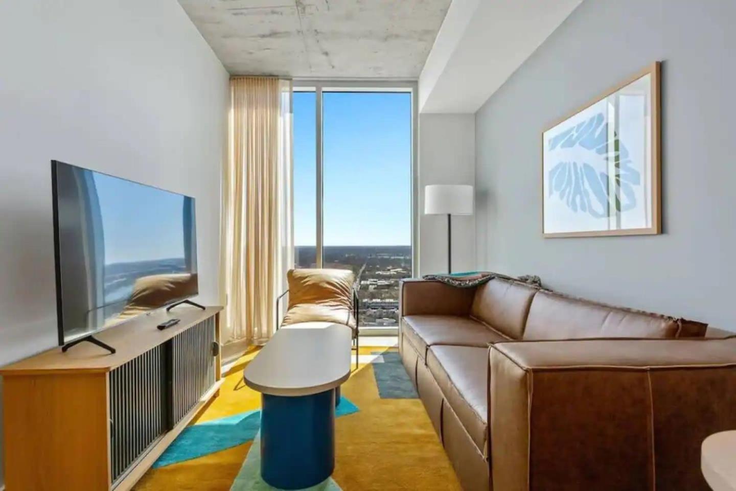 Modern 1Br Condo On Rainey St With Pool And Views Austin Luaran gambar