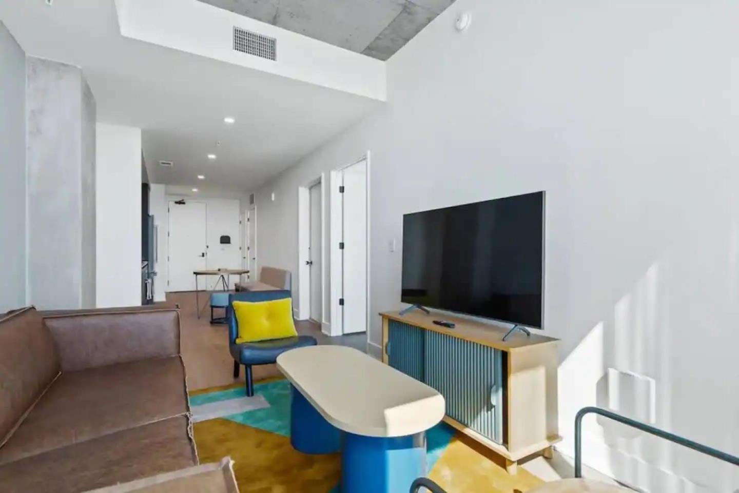 Modern 1Br Condo On Rainey St With Pool And Views Austin Luaran gambar