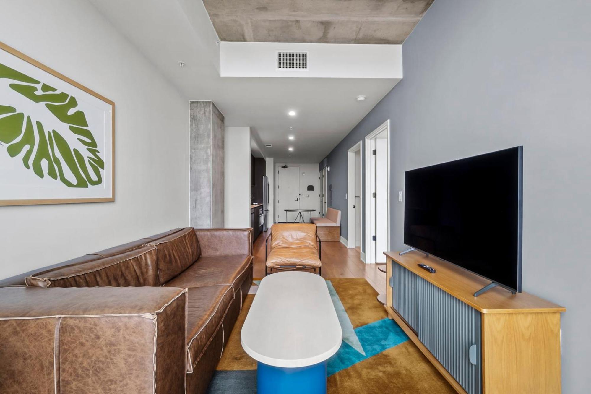 Modern 1Br Condo On Rainey St With Pool And Views Austin Luaran gambar