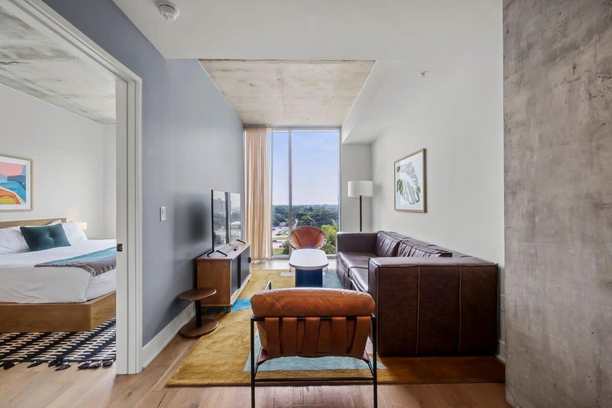 Modern 1Br Condo On Rainey St With Pool And Views Austin Luaran gambar